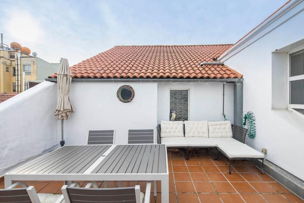 Apartament Centrico Atico Frente Al Mar Vigo Zewnętrze zdjęcie